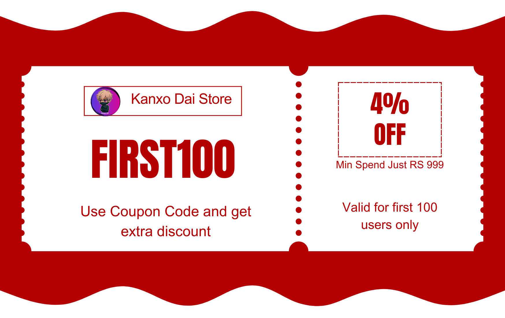 Discount for First 100 Users